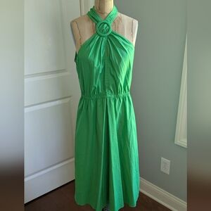 NWOT Maggy London Midi Green Dress